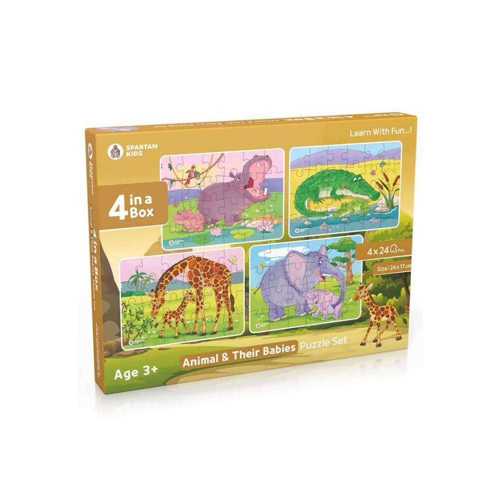 Animal & Their Babies Puzzle