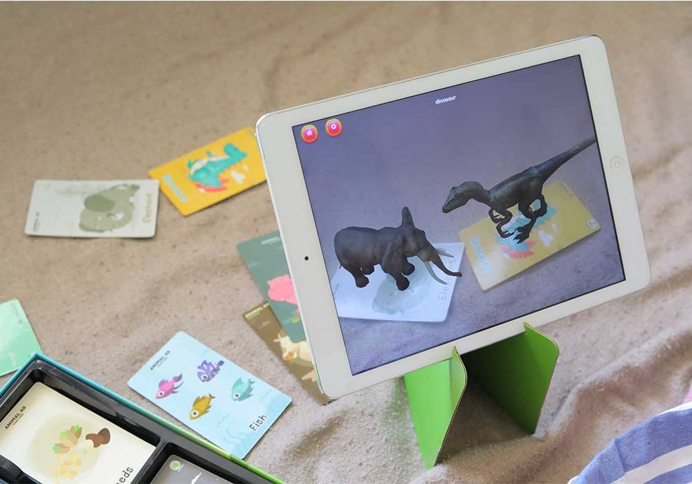 Augmented Reality Flash cards